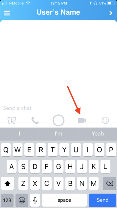 how to video chat on Snapchat