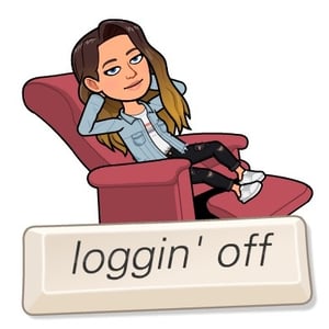 Bitmoji goodbye