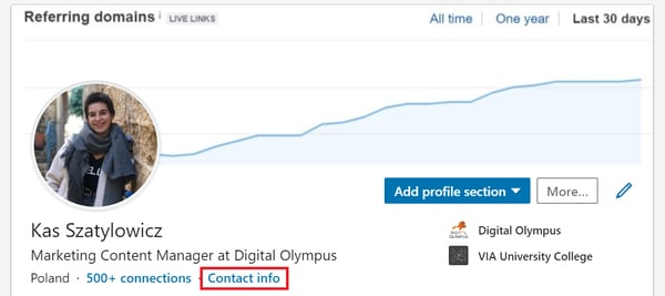 contact info