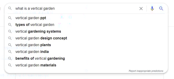 recherche de jardin vertical