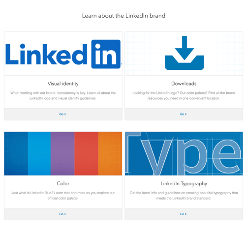 LinkedIn Style Guide Example