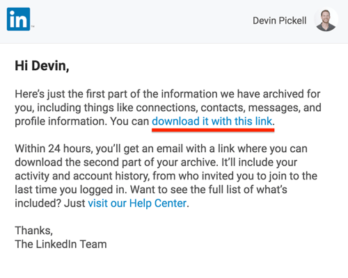 Linkedin-data-email
