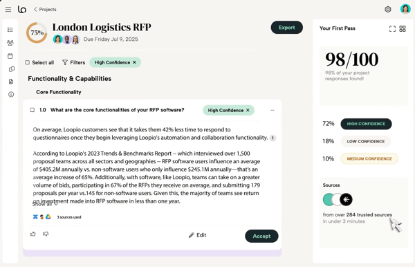 Loopio UI
