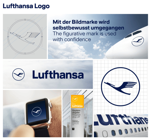 Lufthansa Style Guide Example