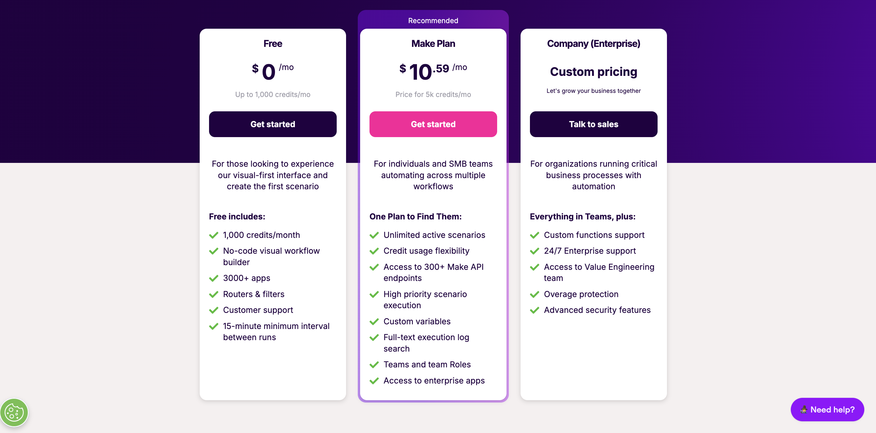 Make pricing-1