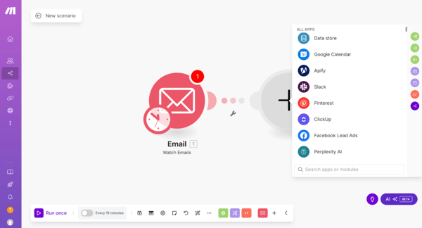 Make user interface