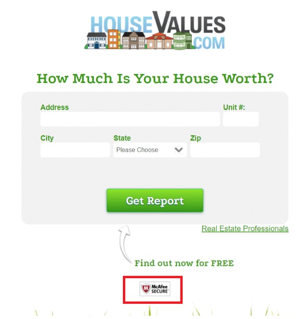 housevalue page