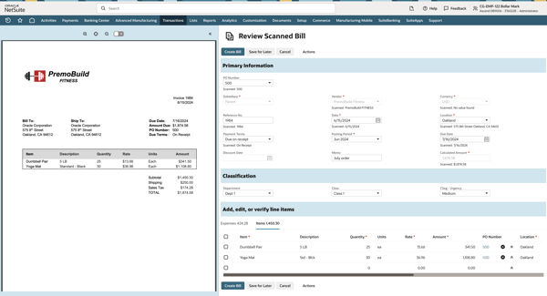 NetSuite ERP