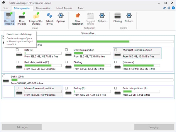 O&O DiskImage
