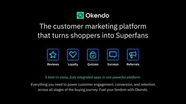 Okendo all-in-one reward page