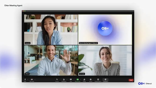 AI meeting assistant in Otter.ai