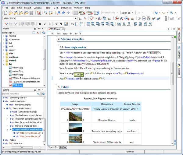 Oxygen XML Editor