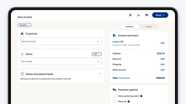 PayPal Invoicing