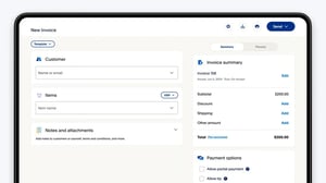 PayPal billing and invoice generation