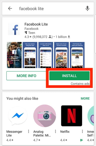 Facebook Lite What It Is How To Use It And Features