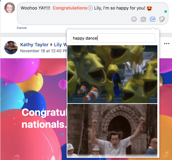 How To Post A Gif On Facebook Three Ways To Share A Facebook Gif