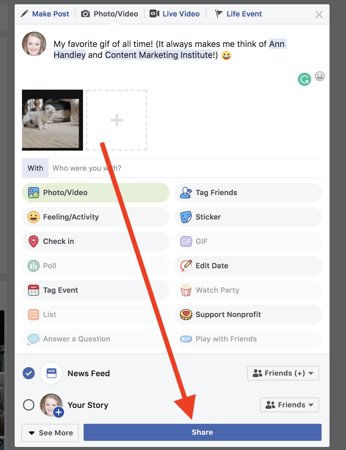 How To Post A Gif On Facebook Three Ways To Share A - 