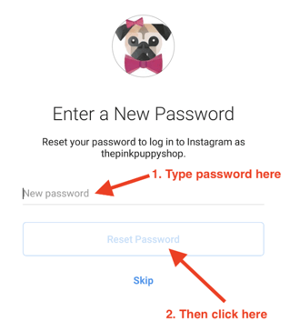 new-instagram-password