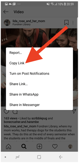 copy-instagram-video-link