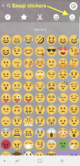 The Best Guide to Using Snapchat Stickers: How to Make Stickers, GIFs, Bitmojis + More The Best Guide to Using Snapchat Stickers: How to Make Stickers, GIFs, Bitmojis + More