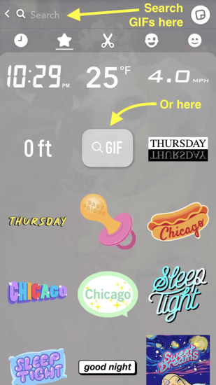 find-GIF-stickers-on-snapchat