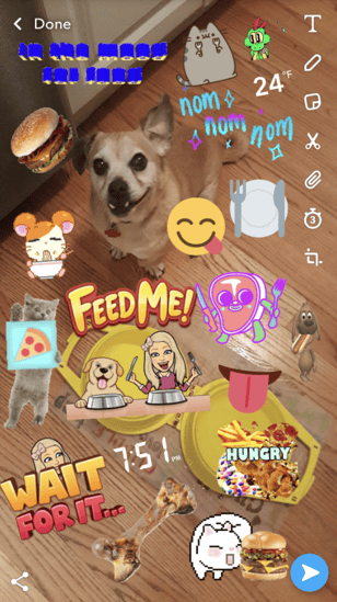 The Best Guide to Using Snapchat Stickers: How to Make Stickers, GIFs, Bitmojis + More The Best Guide to Using Snapchat Stickers: How to Make Stickers, GIFs, Bitmojis + More