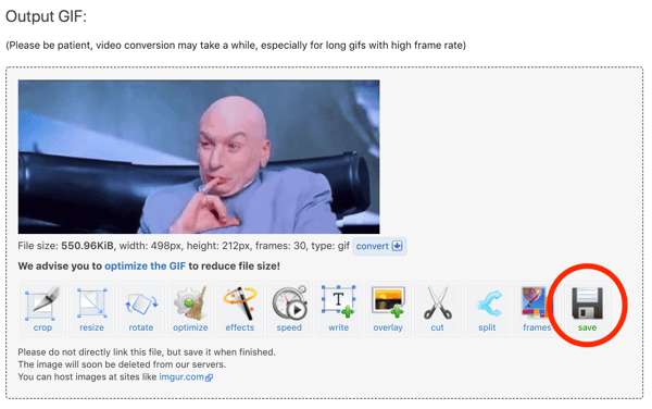 save the gif to your computer