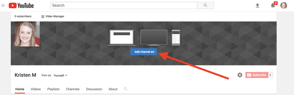 The Perfect Youtube Banner Size And Template Channel Art Ideas