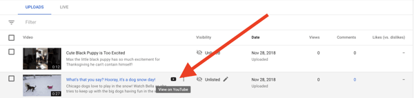 unlist-youtube-video