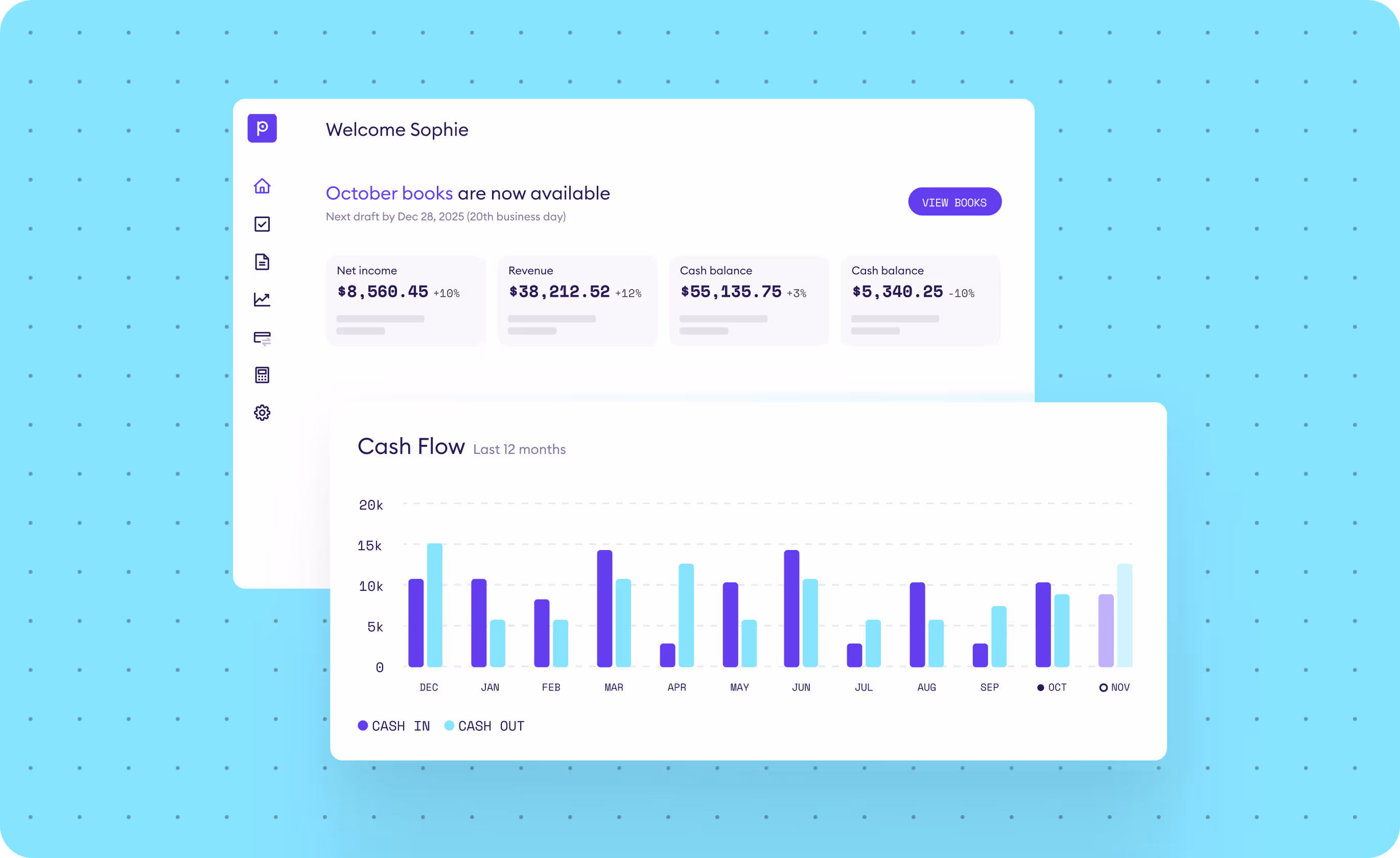 Pilot accounting firm interface