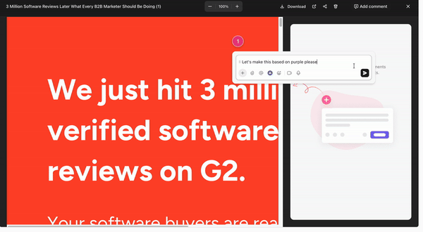 Proofreading on ClickUp with PDFs and images