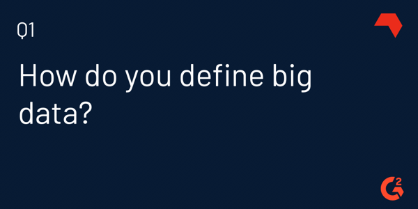how do you define big data