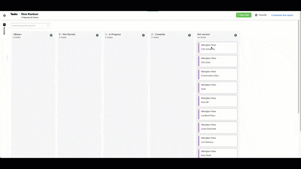 Quickbase interface