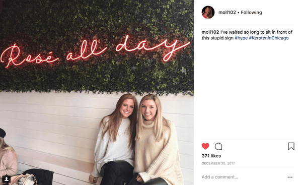 Instagram attracts millennials