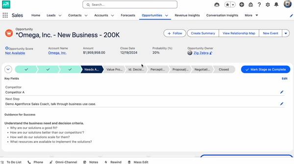 Salesforce Sales Cloud