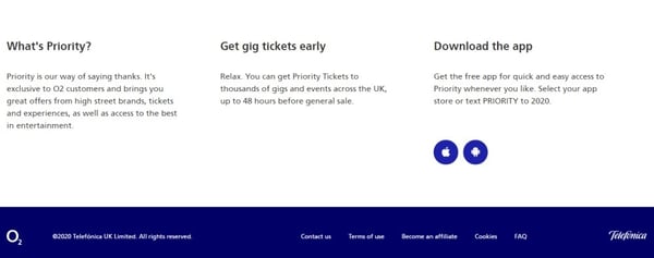 priority customers for tickets