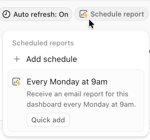 Scheduling on ClickUp