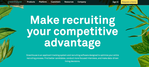 recruitment software example