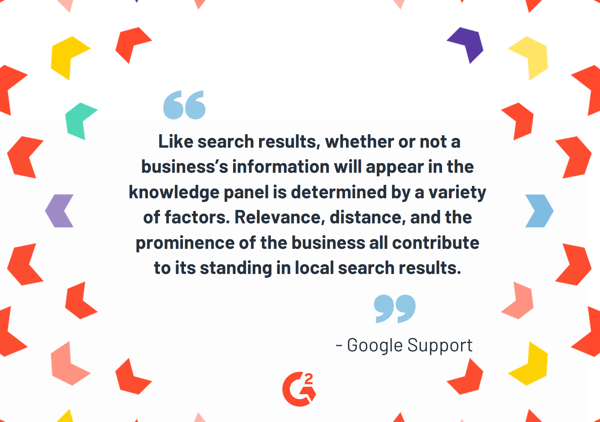 quote graphic - google support quote