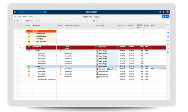 project plan template