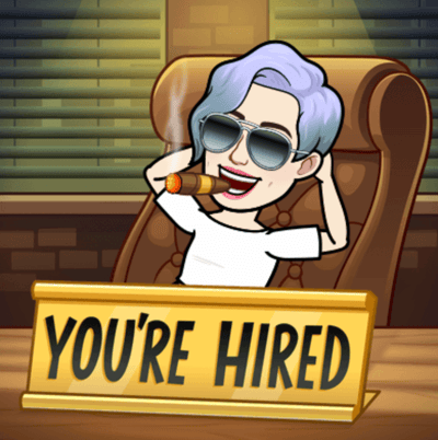 bitmoji resume