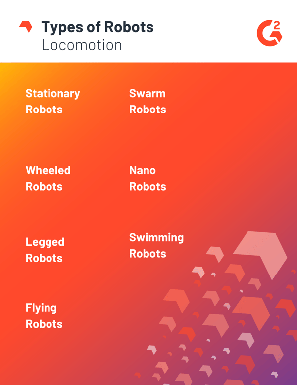 What are the 6 most common robots?