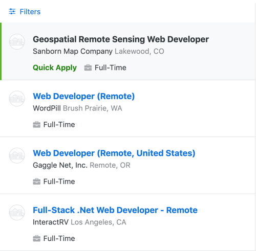 remote web developer jobs on ziprecruiter