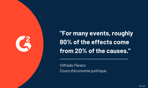 quote from vilfredo pareto about the pareto principle