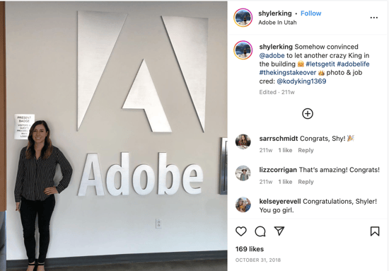 Adobe's employee advocacy