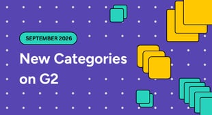 G2's New Categories for September 2026