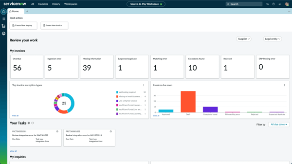ServiceNow Source-to-Pay Operations