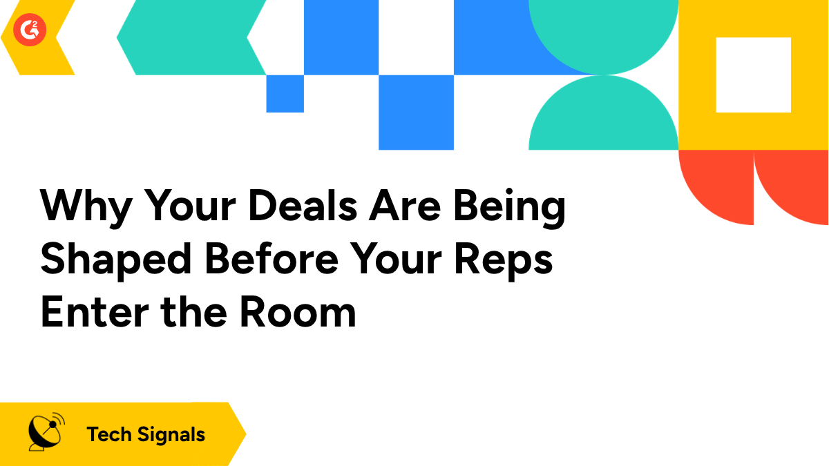 deals shaped before reps enter the room