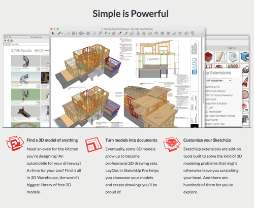 Скриншот SketchUp