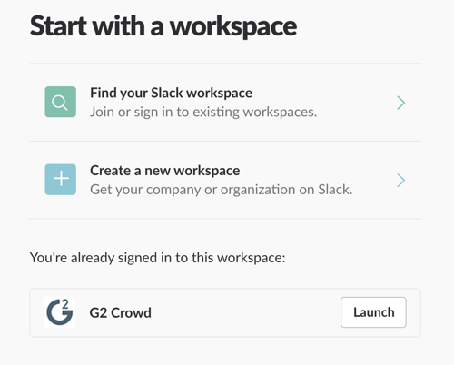 Slack-workspace